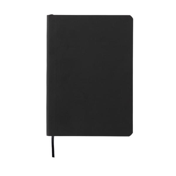 Flexibel notitieboekje met softcover, zwart