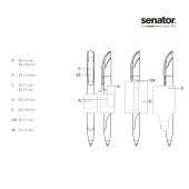 senator® Challenger Polished Basic SG balpen