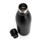 Unikleur vacuum roestvrijstalen fles 750ml, zwart