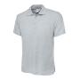 Mens Active Cotton Poloshirt - 2XL - Heather Grey