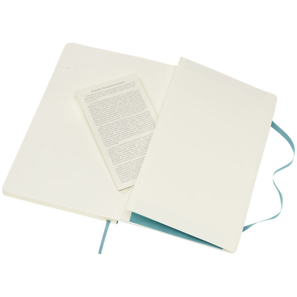 Moleskine Classic L softcover notitieboek - gelinieerd - Rifblauw