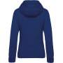 Hooded vest dames Bio Ocean Blue Heather M