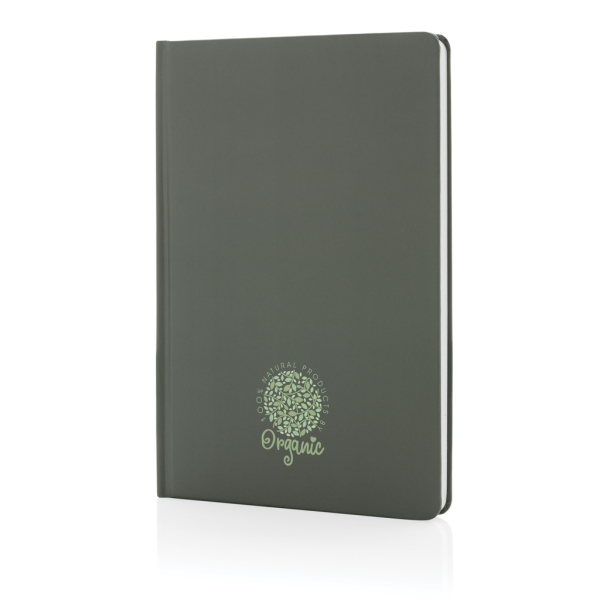 A5 Impact stone paper hardcover notebook, green