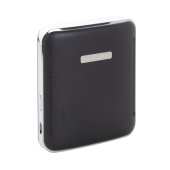 Briancon zwarte USB Powerbank 4400mAh in geschenkverpakking Briancon zwarte USB Powerbank 4400mAh in geschenkverpakking