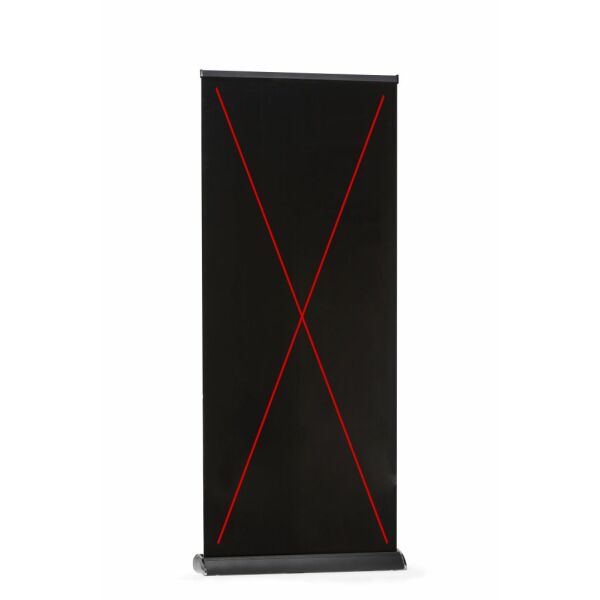 Roll-Banner Premium - Black 85 x 160-220 cm