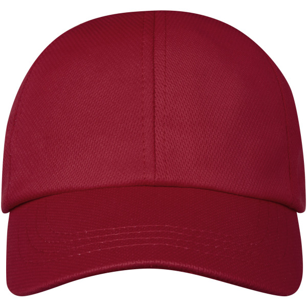 Cerus cool fit cap met 6 panelen - Rood