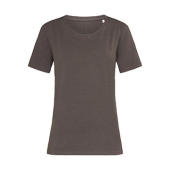 Claire Relaxed Crew Neck - Dark Chocolate