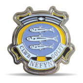 40mm Custom Shaped Metalen Ballmarker met geëmailleerd Logo op 1 side 40mm Custom Shaped Metalen Ballmarker met geëmailleerd Logo op 1 side
