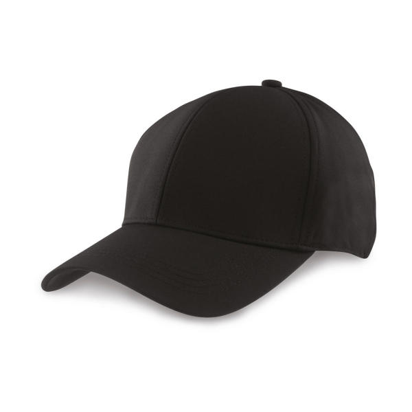 Fitted Cap Softshell - Black - One Size