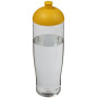 H2O Active® Tempo 700 ml bidon met koepeldeksel - Transparant/Geel