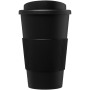 Americano® 350 ml insulated tumbler with grip - Solid black