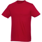 Heros heren t-shirt met korte mouwen - Rood - XXS
