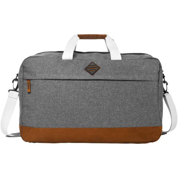 Echo small travel duffel bag 40L - Heather grey/Brown