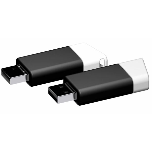 USB stick Flow 2.0 wit-zwart 1GB