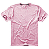 Nanaimo heren t-shirt met korte mouwen - Lichtroze - XS