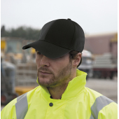 Fitted Cap Softshell - Black - One Size
