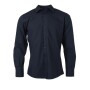Men's Shirt Longsleeve Poplin - navy - 3XL