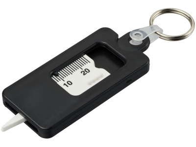 Kym sleutelhanger met bandenprofielmeter Kym sleutelhanger met bandenprofielmeter