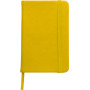 PU notitieboekje geel