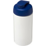 H2O Active® Bop 500 ml sportfles met flipcapdeksel - Wit/Blauw