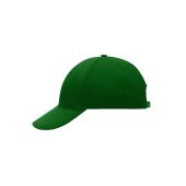 MB018 6 Panel Cap Low-Profile donkergroen one size