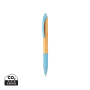 Bamboe & tarwestro pen, blauw