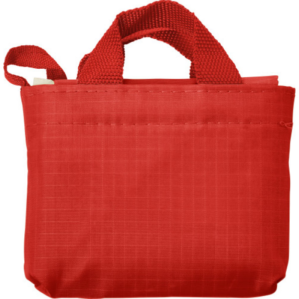 Einkaufstasche aus reißfestem Polyester Wes Rot