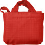 Oxford (210D) fabric shopping bag Wes red