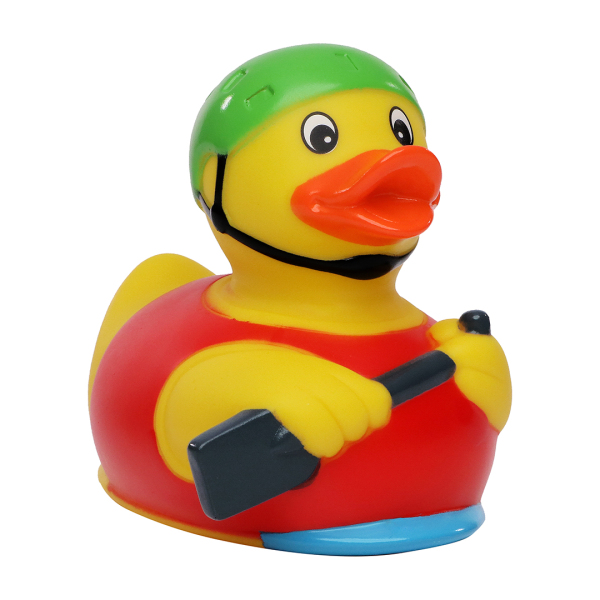 Squeaky duck rowboat