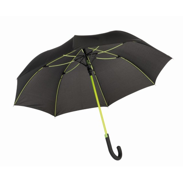 Automatisch te openen paraplu CANCAN lichtgroen, zwart