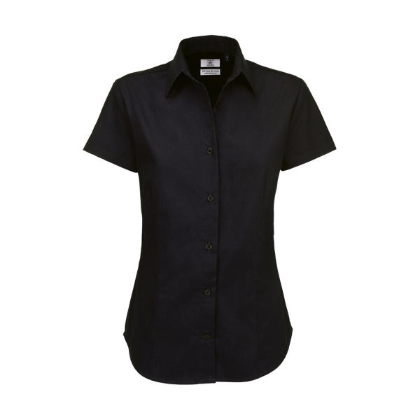 Sharp SSL/women Twill Shirt - Black