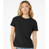 Bella Ladies Relaxed CVC T-Shirt, Heather French Vanilla, XL, Bella+Canvas