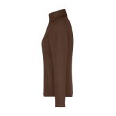 Ladies' Fleece Jacket - brown - XS