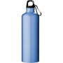 Oregon 770 ml aluminium water bottle with carabiner - Light blue
