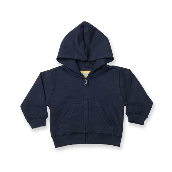 Baby/Toddler Zip Hooded Sweatshirt, Navy, 12-18, Larkwood