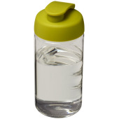 H2O Active® Bop 500 ml sportfles met flipcapdeksel - Transparant/Lime