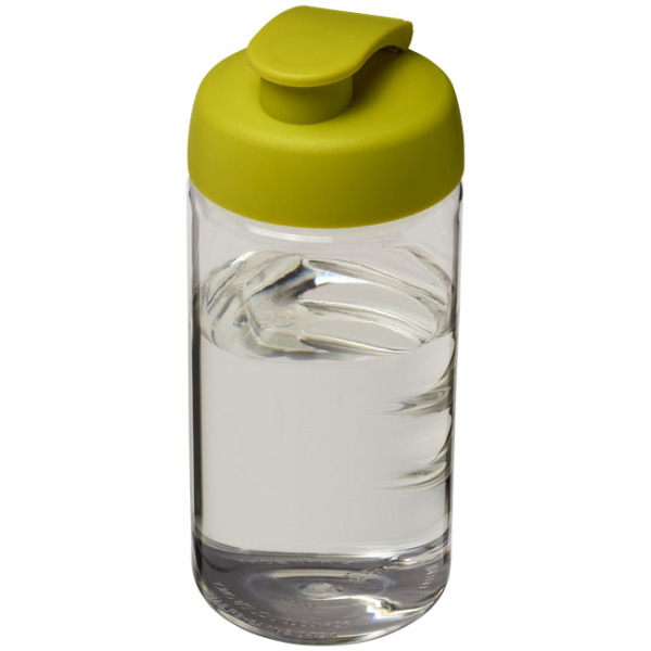 H2O Active® Bop 500 ml sportfles met flipcapdeksel - Transparant/Lime