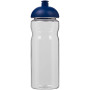 H2O Active® Base Tritan™ 650 ml bidon met koepeldeksel - Transparant/Blauw
