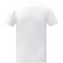 Somoto Heren T-shirt met V-hals en korte mouwen - Wit - XS