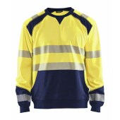 High Vis Geel/Marineblauw