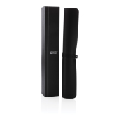 Swiss Peak GRS gerecycled PU-bureaumat., zwart