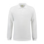 L&S Polosweater for him white XXXL