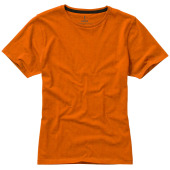 Nanaimo dames t-shirt met korte mouwen - Oranje - S