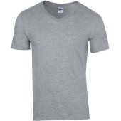 Premium Cotton Adult V-neck T-shirt RS Sport Grey XXL