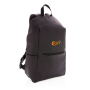 Smooth PU 15.6"laptop backpack, black