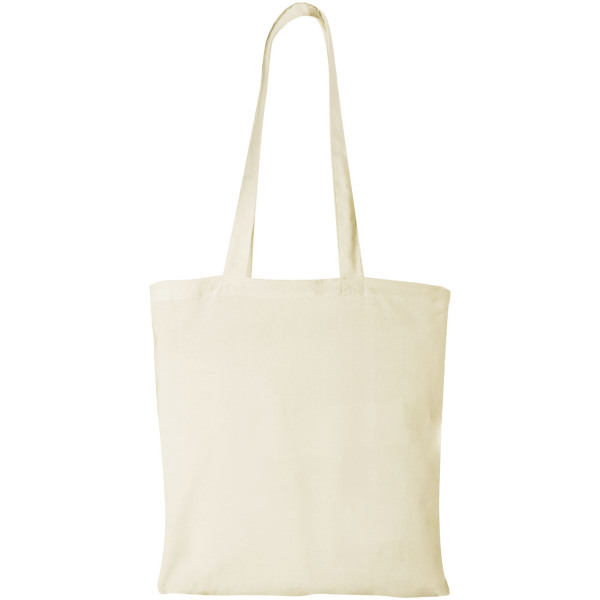 Carolina 100 g/m² cotton tote bag 7L - Natural