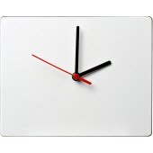 Brite-Clock® rechthoekige wandklok - Zwart
