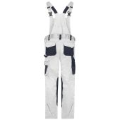 Workwear Pants with Bib - STRONG - - white/carbon - 110