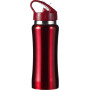 Stainless steel bottle Serena red