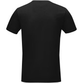 Balfour kortærmet økologisk T-shirt, herre - Ensfarvet sort - XXL